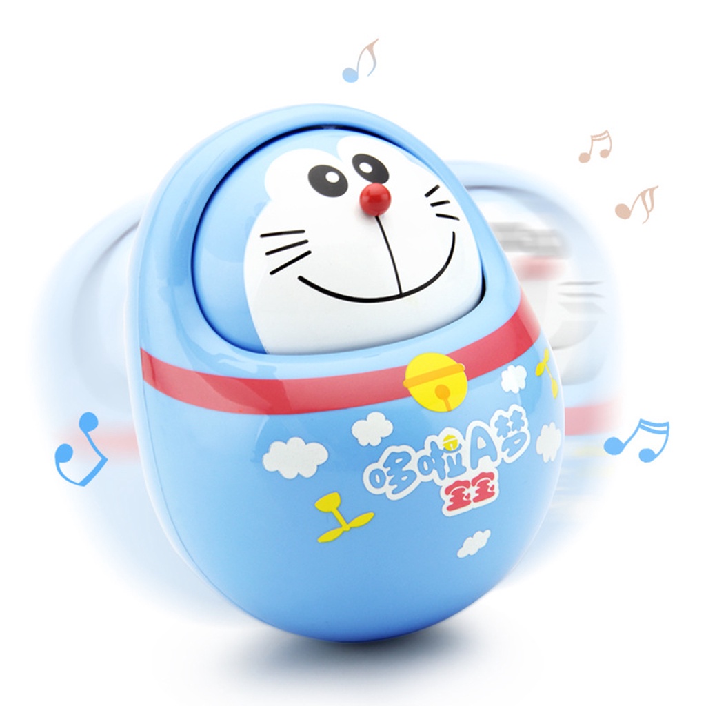 Đồ Chơi Búp Bê Lật Đật Hình Doraemon Làm Quà Tặng Sinh Nhật