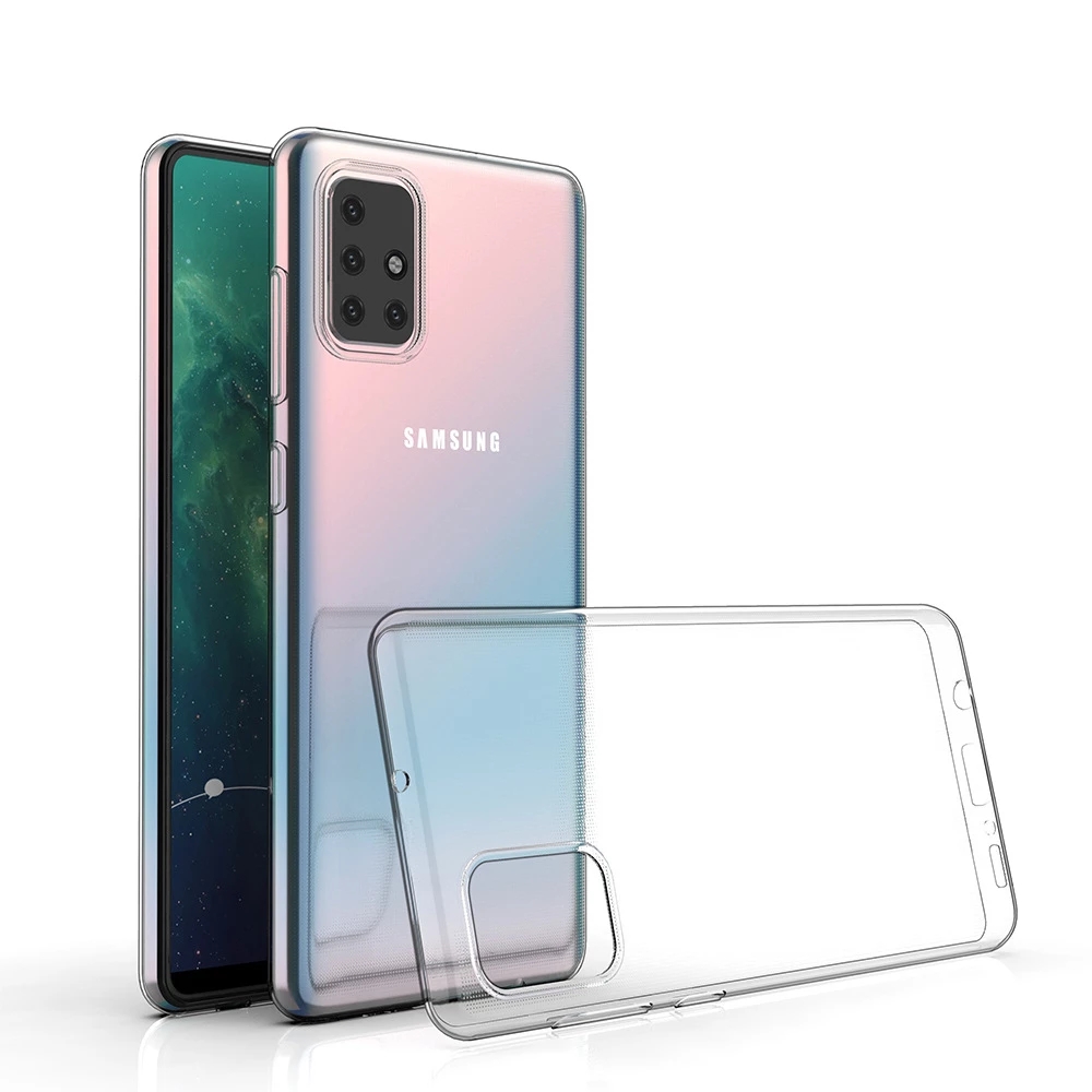 Ốp lưng dẻo trong suốt chống sốc cho Samsung Galaxy A14 A54 A34 A24 A03s A04s A04 A04e A52s A52 A03 A53 A33 A73 A13 A23 A12 A22 A32 A42 A72 A02s A02 Core M14 M13 M23 M33 M53 5G