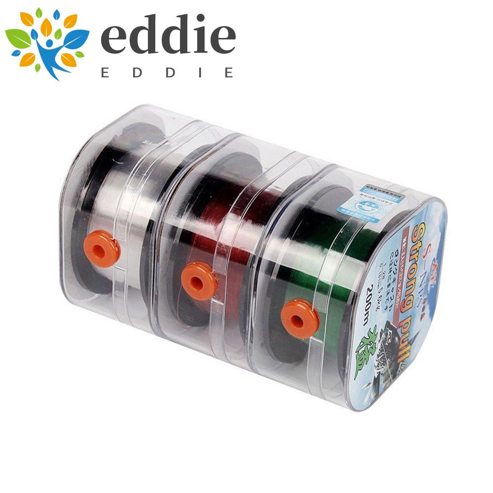 EDDIE Fishing Line 200M Monofilament Fishing Tackle Super Strong Salt Sinking Line