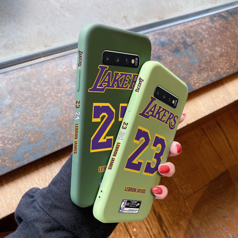Ốp điện thoại silicon in hình James cho Samsung Galaxy S9 S10 4G S10 5G S10E S10 Lite S10 Plus S9 Plus