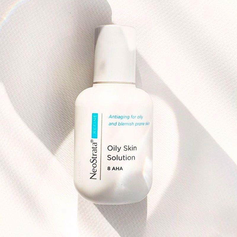 Tẩy Da Chết Hóa Học Neostrata Oily Skin Solution Lotion AHA 8% 100ml Dhcosmetic
