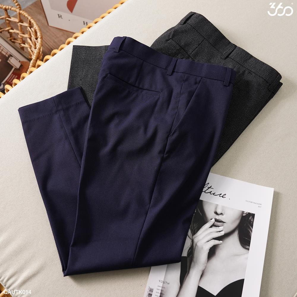 Quần âu nam 360 BOUTIQUE trẻ trung, lịch thiệp - QAUTK014 | BigBuy360 - bigbuy360.vn