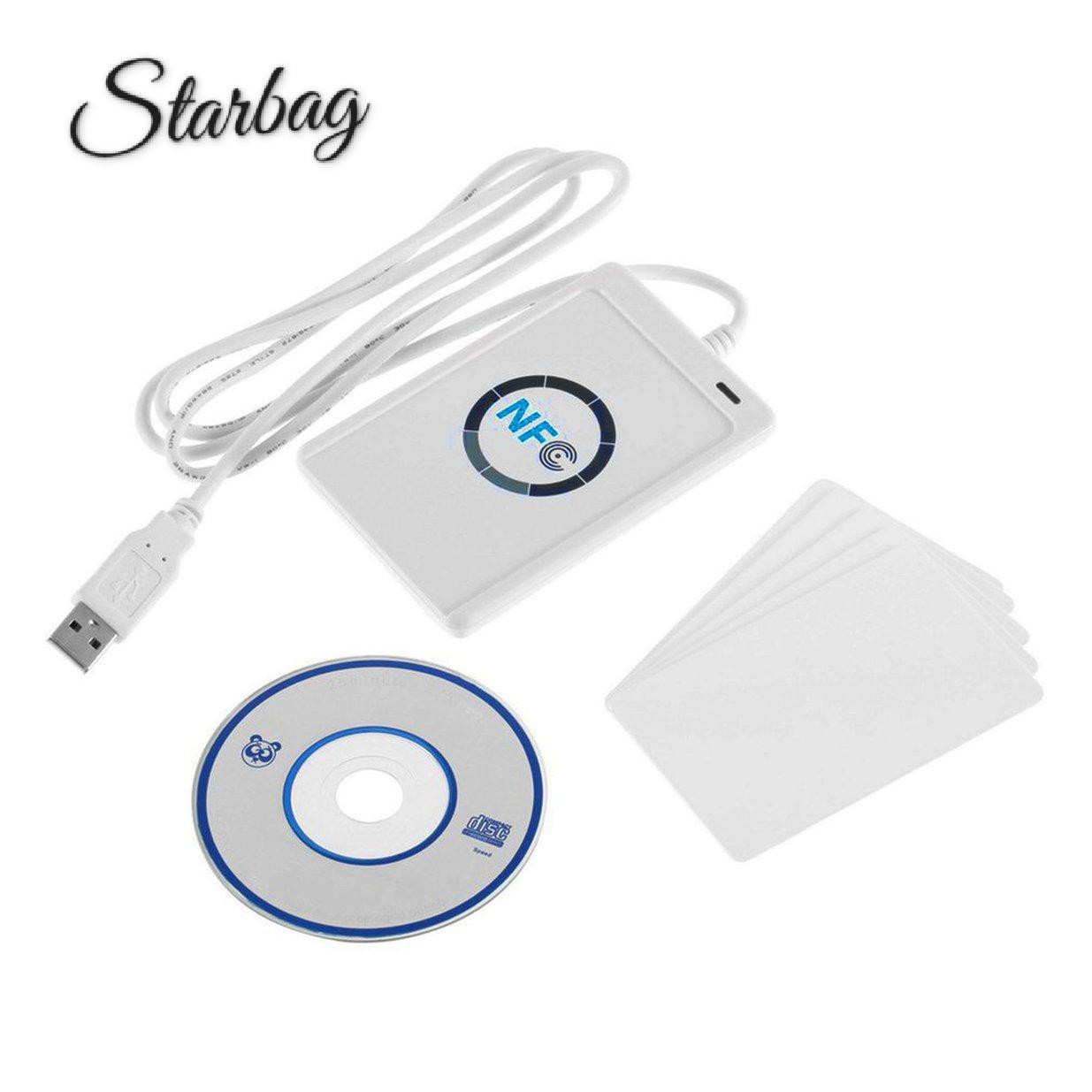 Đầu Đọc Thẻ Thông Minh Nfc Acr122U Rfid + 5 Thẻ Ic | BigBuy360 - bigbuy360.vn