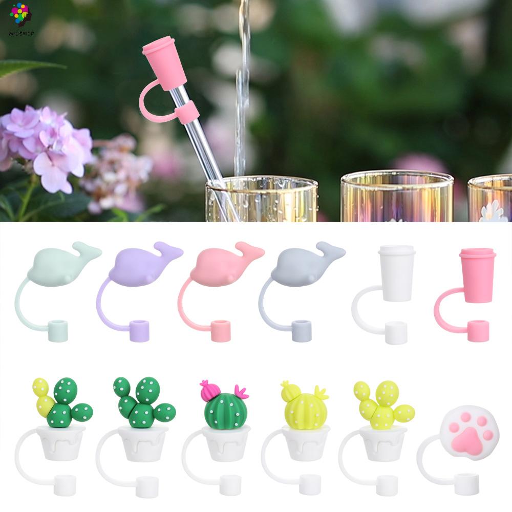 Nắp Đậy Ống Hút Chất Liệu Silicon Hoạ Tiết Hoạt Hình Dễ Thương | BigBuy360 - bigbuy360.vn