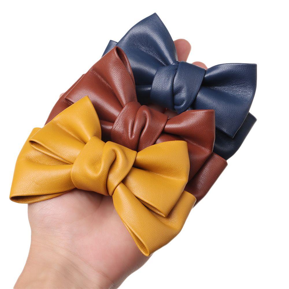 ROWANS Kẹp Tóc Hình Nơ Lớn Phong Cách Retro Cho Bé Gái