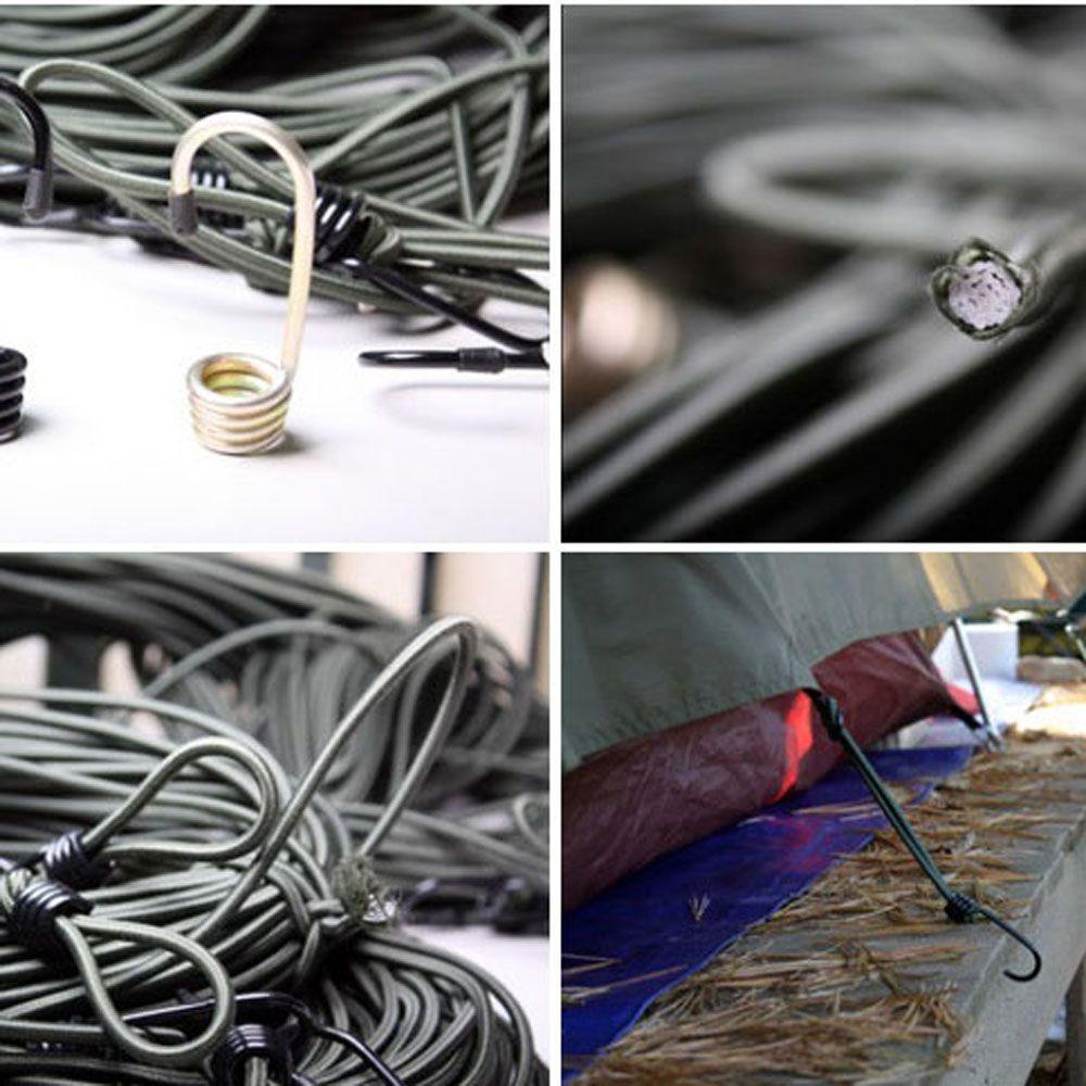 IVORY Dây Căng Lều Cắm Trại Co Giãn Có Thể Tái Sử Dụng