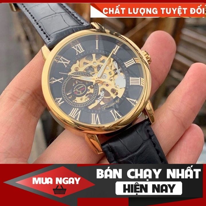 ◈™✽Đồng Hồ Cơ Nam ForShing Nhật Bản automatic CHỐNG NƯỚC , CHỐNG XƯỚC