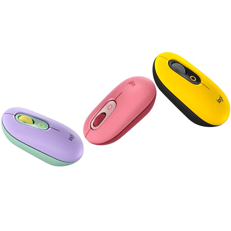 Chuột không dây Bluetooth Logitech Pop Mouse thông minh,dễ thương,độ nhạy cao. Tặng kèm Pin ALKALINE.Nhà sản xuất OEM