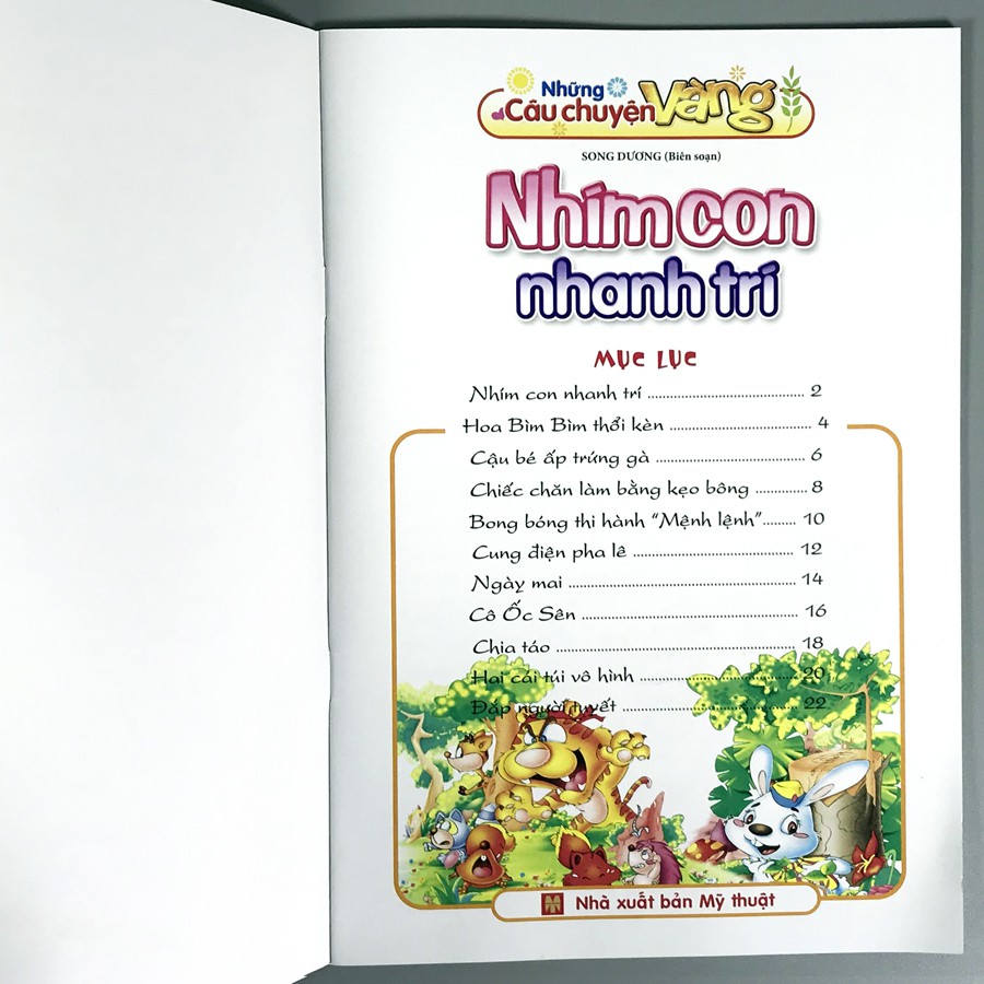 Sách - Những Câu Chuyện Vàng - Nhím Con Nhanh Trí | BigBuy360 - bigbuy360.vn