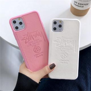 Ốp điện thoại Silicone họa tiết chữ in dập nổi cho iPhone 6 6S 7 8 Plus X XS MAX XR 11 Pro Max