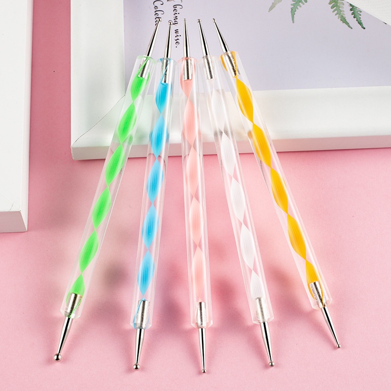Set 5 Bút Chấm Bi Trang Trí Móng 2 Đầu