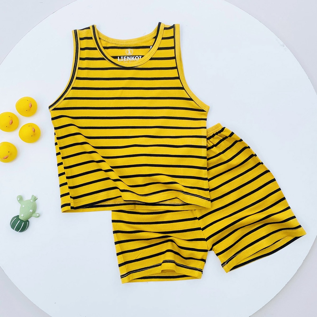 Set Ba Lỗ Cho Bé Toli Cotton Dẻo, Mềm Mịn Thoáng Mát, Co Giãn 4 Chiều