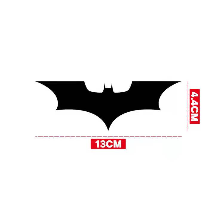 Miếng Dán Phản Quang In logo batman Nhiều Màu Sắc Chống Thấm Nước Trang Trí Xe Hơi / Xe Máy