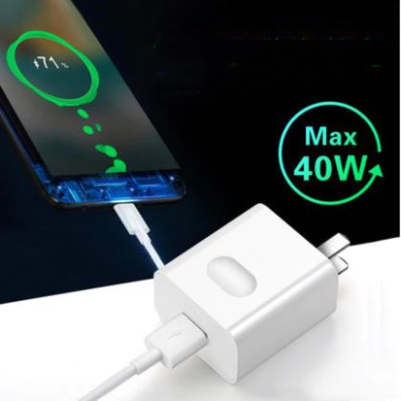 [Chính Hãng] Bộ Sac Nhanh Huawei Super Charge 40W Chân Type C Cho P30, P30 Pro, Mate 20, Mate 20 Pro...