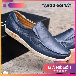 Giày lười nam da bò cao cấp, nhập Thái Lan Full hộp, bảo hành 2 Năm, mã SP CL06X, Thai Fashion Store