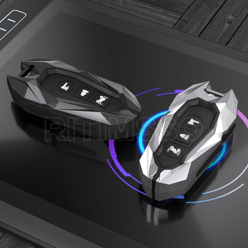 Vỏ Bọc Chìa Khóa Bằng Hợp Kim Kẽm Chuyên Dụng Cho Xe Mô Tô Honda Adv Pcx 2016-2020 Adv 150 Forza300 350 Sh 125