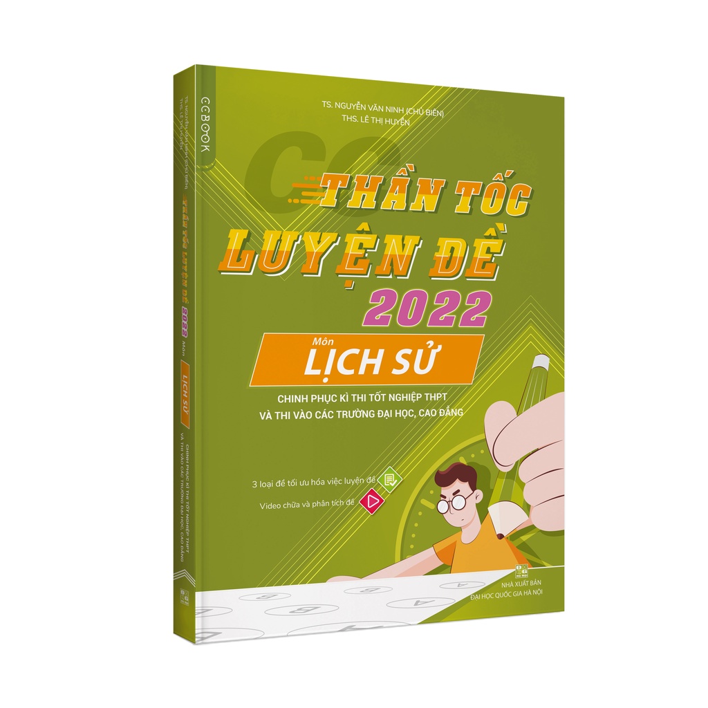 Sách - full bộ thần tốc luyện đề 2022 Chinh phục kì thi tốt nghiệp THPT QG Đại Học Cao Đẳng