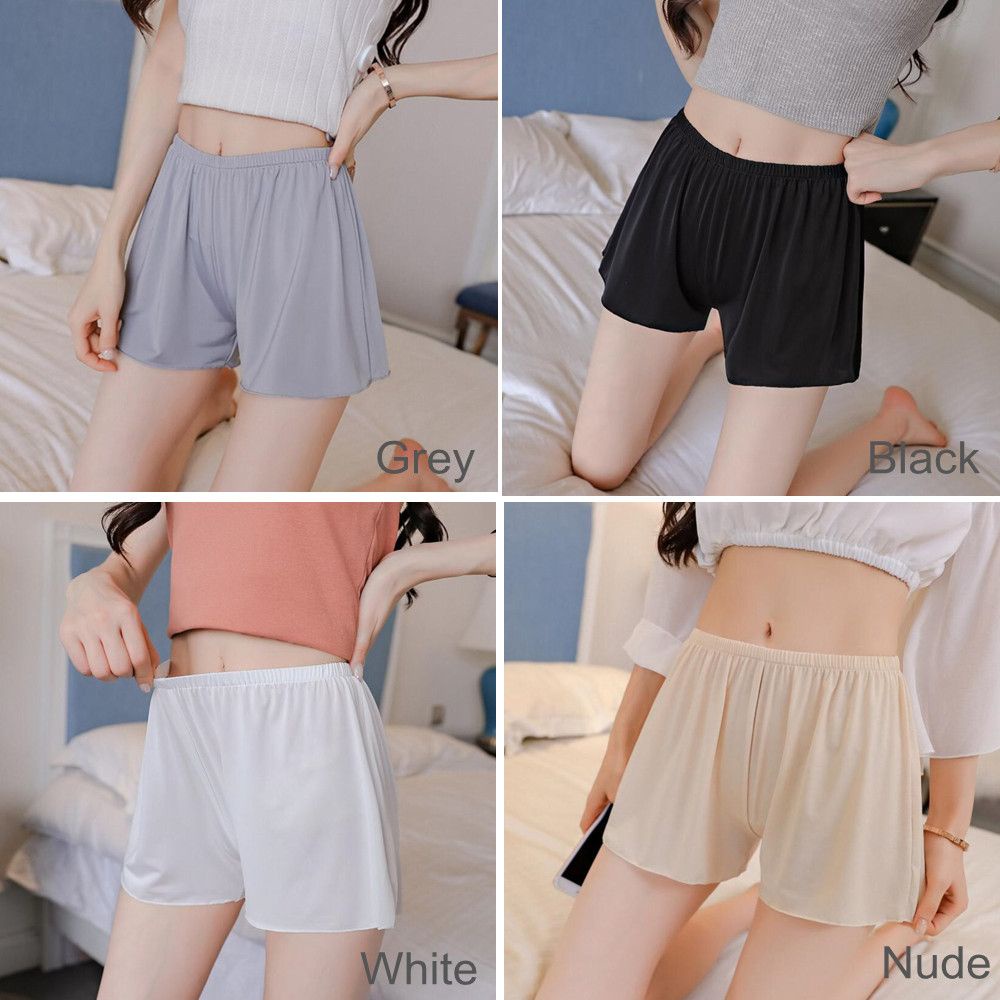 Eupus Bán Chạy Quần Short Mặc Ngủ Mặc Nhà Mỏng Dáng Rộng Mềm Mại Thoáng Khí Nhiều Màu Sắc Thời Trang Mùa Hè Cho Nữ