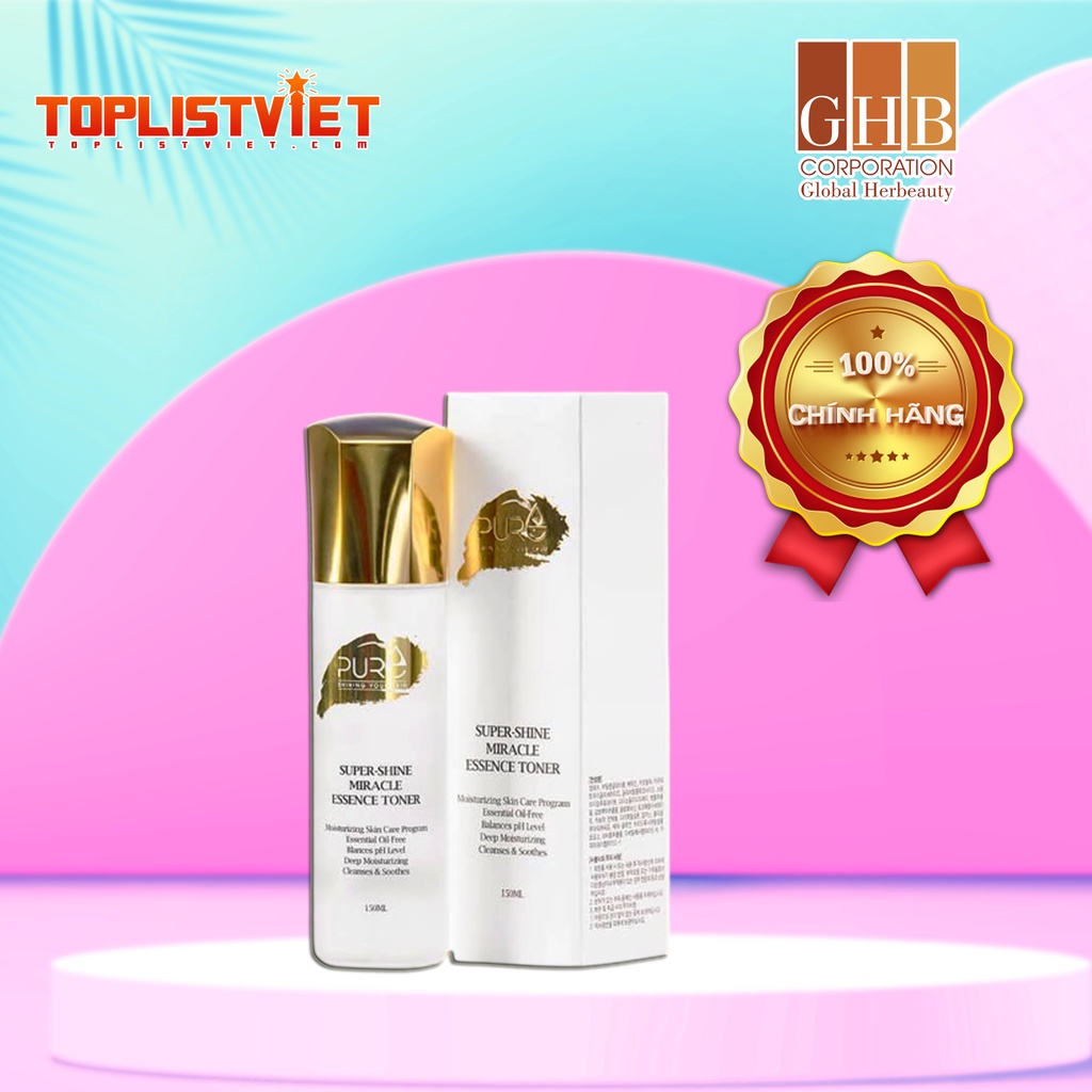 Nước Thần Pure (toner) - PURE Super Shine Miracle Essence Tone