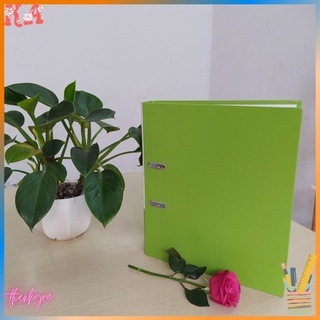 File càng cua- File còng bật 5cm Plus xanh cốm