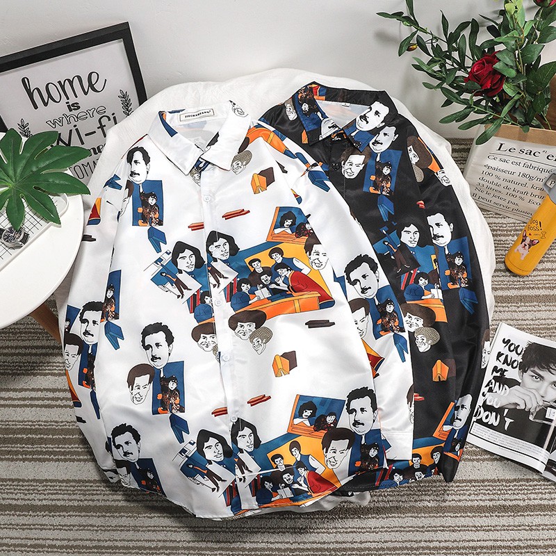 Sơ mi nam họa tiết hàng độc lạ, đẹp, chất đẹp 🎁