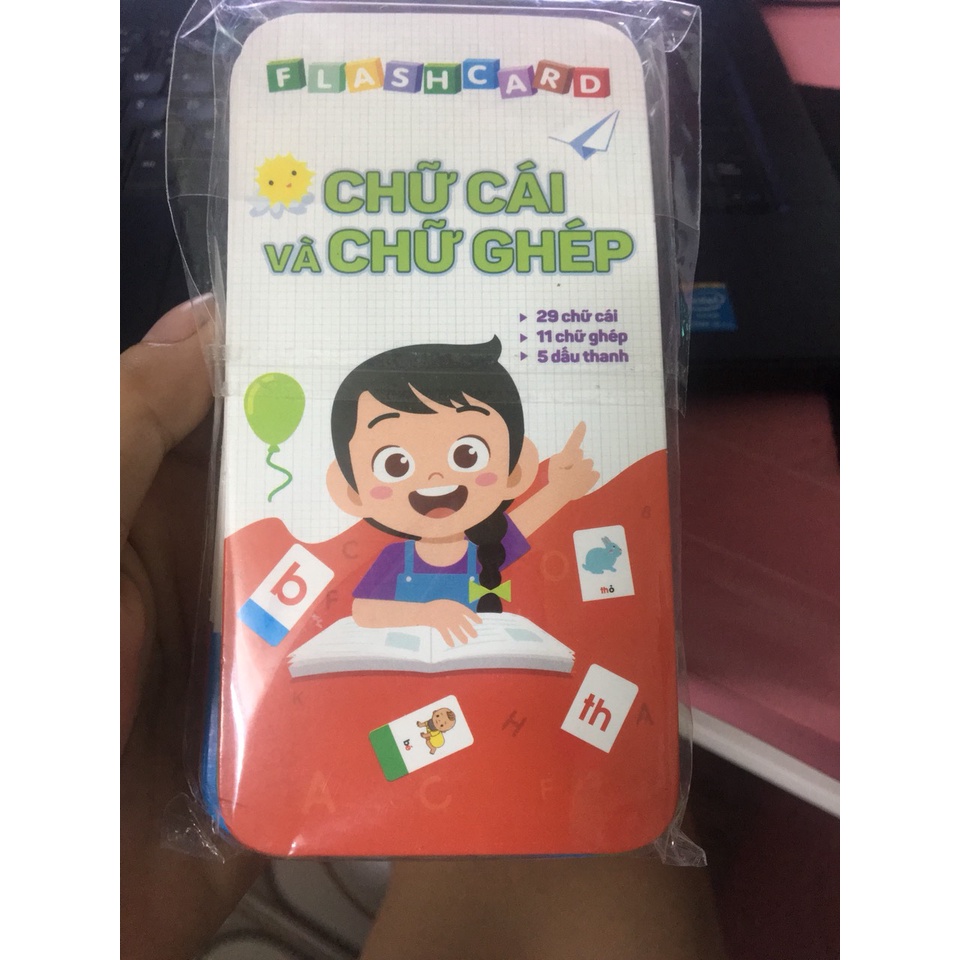 Bộ chữ cái và chữ ghép cho bé