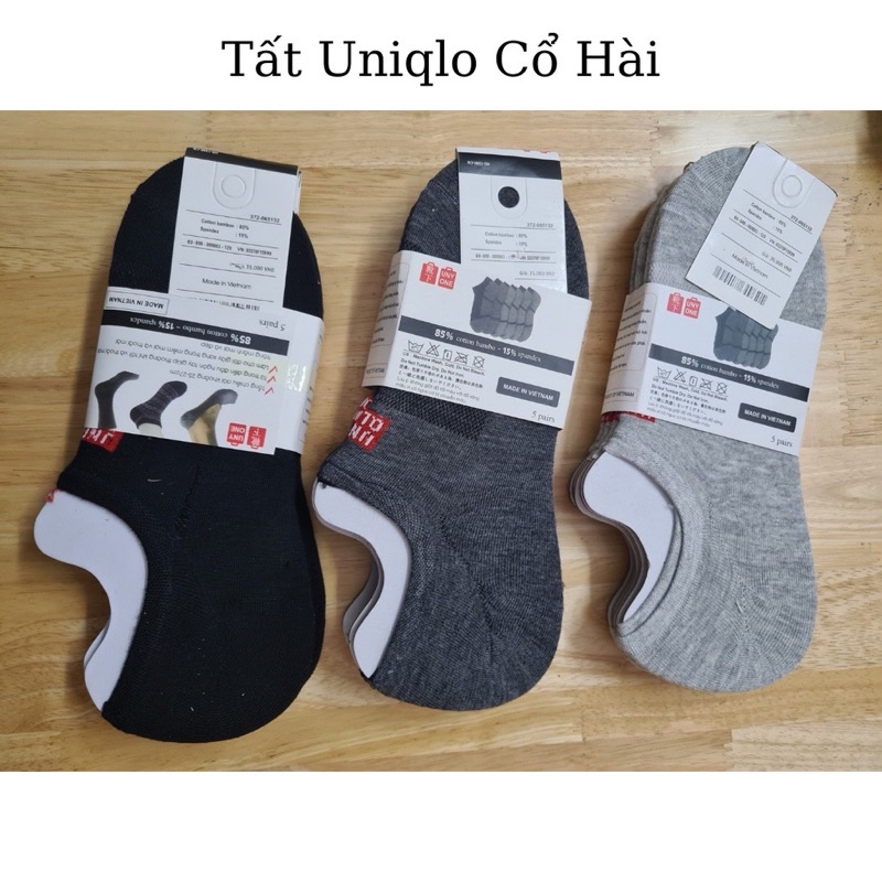 Set 5 Đôi Tất Lười Chống Tuột Cao Cấp Mẫu Mới kháng khuẩn, chống hôi Chân