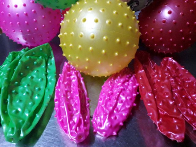 Bóng cao su gai + hình
