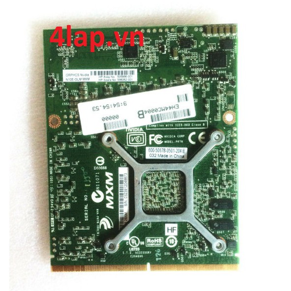 Thay Card VGA - Card màn hình Laptop HP EliteBook 8740w