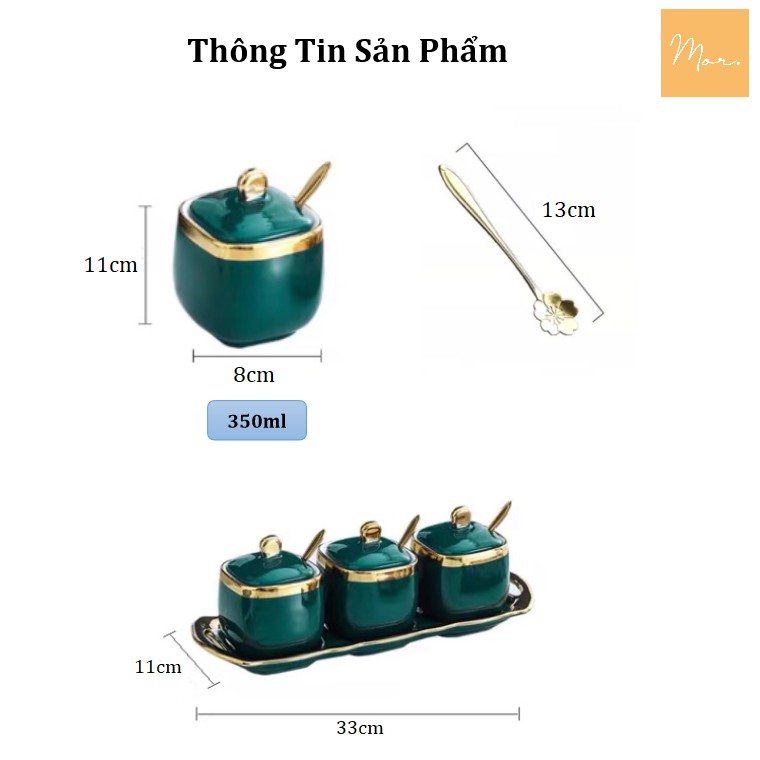 Set đựng gia vị nhà bếp - GV13