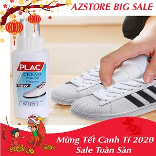 [ Sale Tết ] Chai Xịt Tẩy Trắng Giày Dép Áo Da Túi Xách Dạng Cọ ( Có Sẵn )