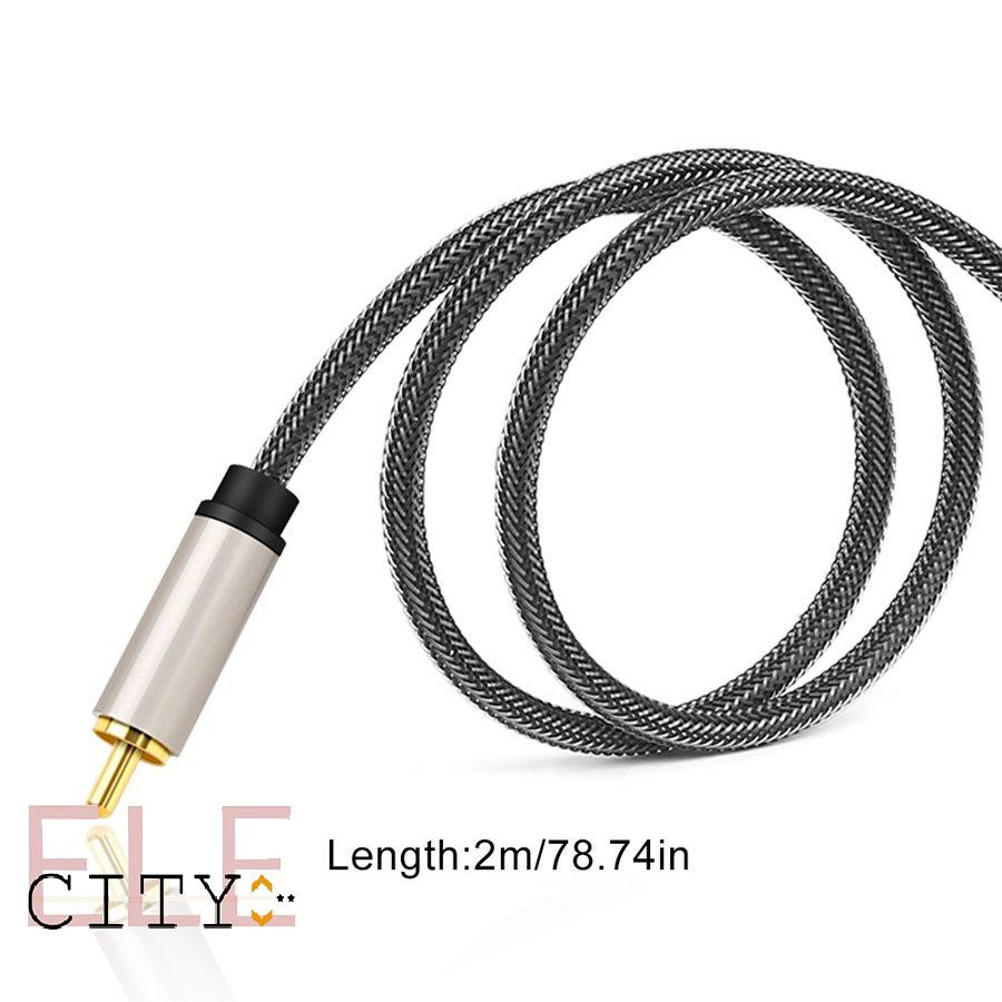 Dây cáp chuyển đổi âm thanh 107ele 3.5mm sang Rca thích hợp cho Xiaomi Mi 1 / 2 Tv Spdif
