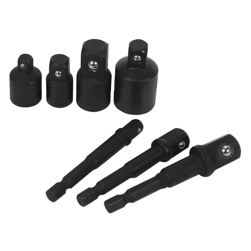 Không gian hình lục giác 3 cái cho bộ chuyển đổi ổ cắm Bộ chuyển đổi ổ cắm 1 '4 ' , 1 '2, 3 '8 Bộ chuyển đổi ổ cắm và 4 cái 1 '4 đến 3 '8 X 3 '8 đến 1 '4 Inch - 3 '8 đến 1 '2 - 1 '2 đến 3 '8