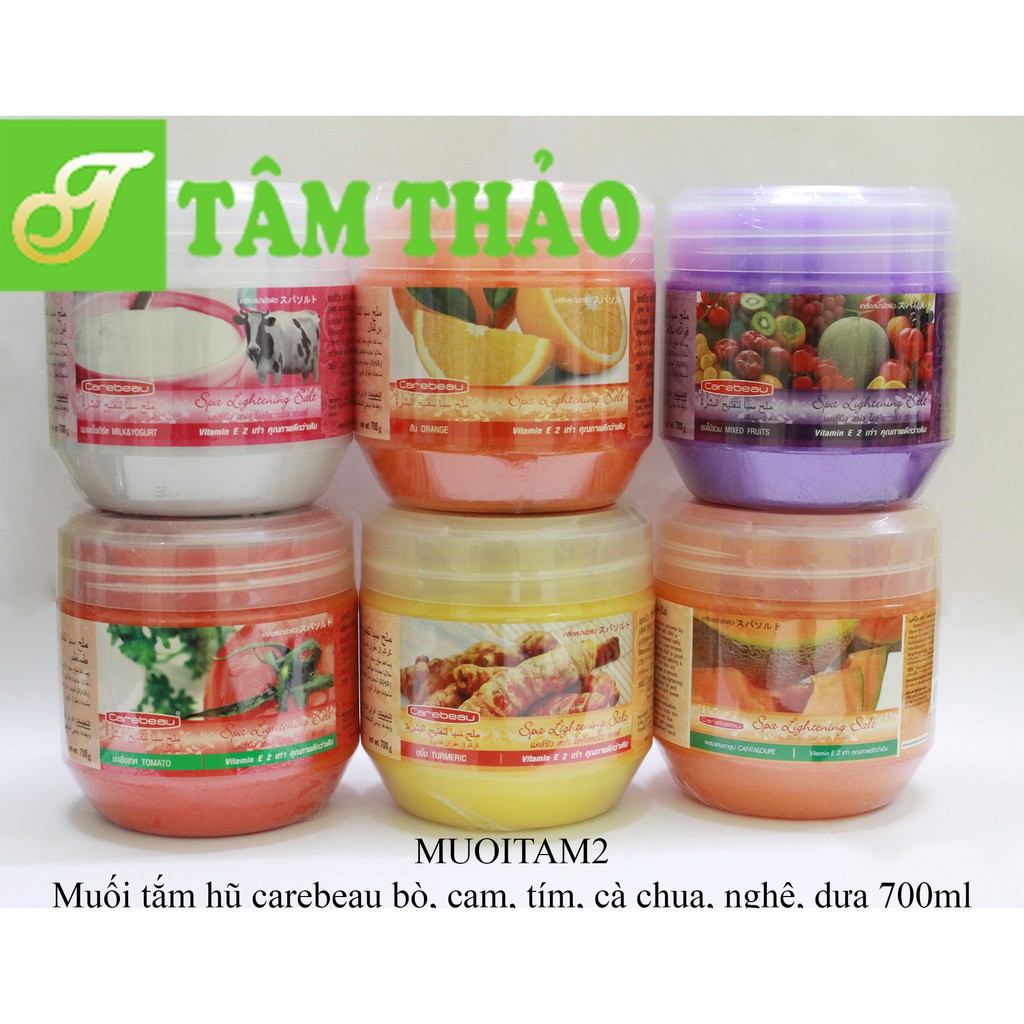 Muối tắm Thái Lan tẩy tế bào chết Carebeau 1427007873,1427002380,1427002397,1427009716,1427004452,1427002519,1427002410