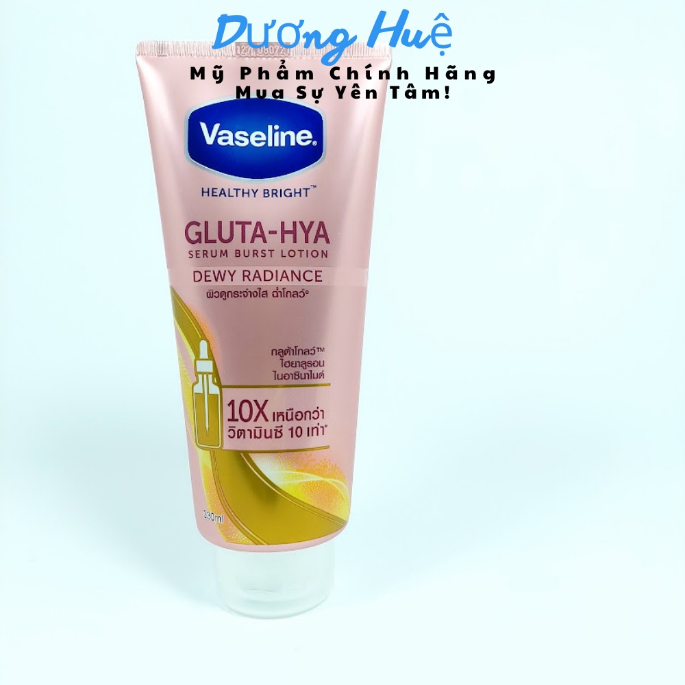 Sữa dưỡng thể trắng sáng da VASELINE 50X 320ML