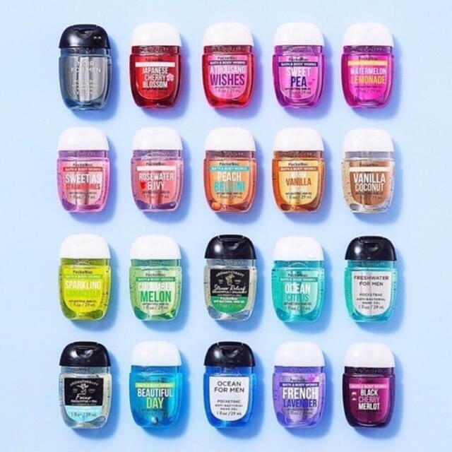 Gel rửa tay khô Bath &amp;Body Works 29ml (hàng Mỹ)