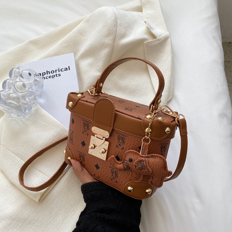 Túi IELGY đeo chéo in họa tiết thời trang chất lượng cao cho nữ