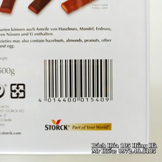 [Hỏa Tốc] Socola Merci hộp sắt 500g