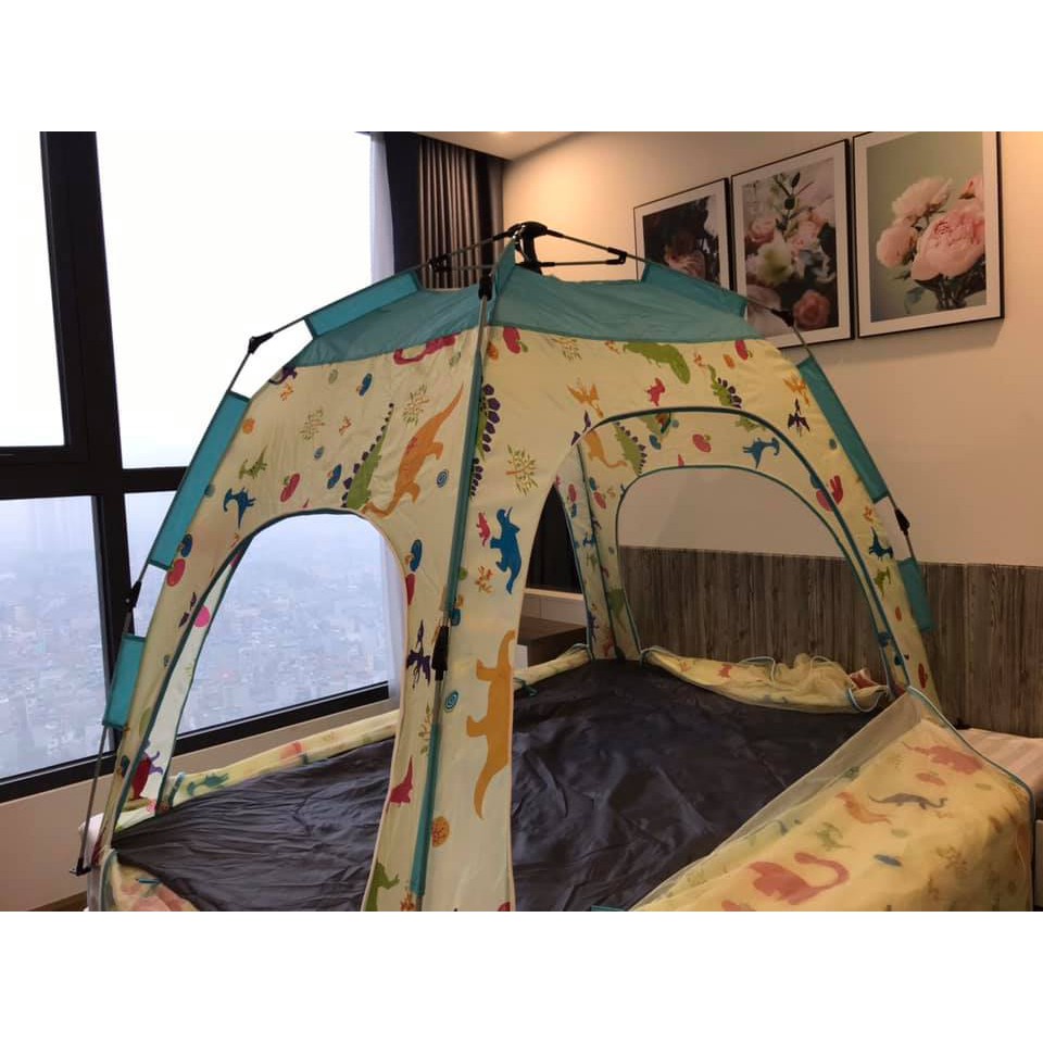 lều xuất Hàn phòng ngủ, lều trẻ em cao cấp, Lều lắp trên giường ngủ, lều phòng ngủ cực thoáng, lều siêu sang chảnh