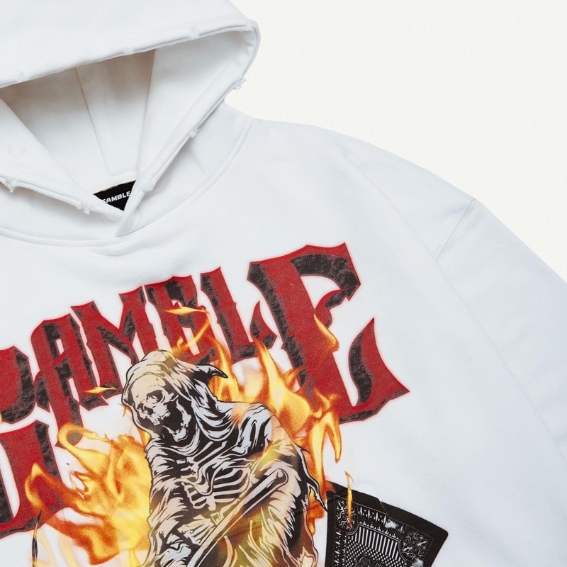 AOS HOODIE / Áo Hoodie Vải Nỉ Bông / GAMBLE WORLDWIDE