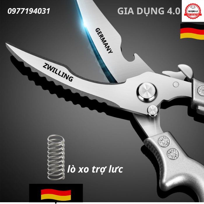 Kéo cắt gà cao cấp nhập từ Liên Bang Đức -Phiên bản mới nhất 2024