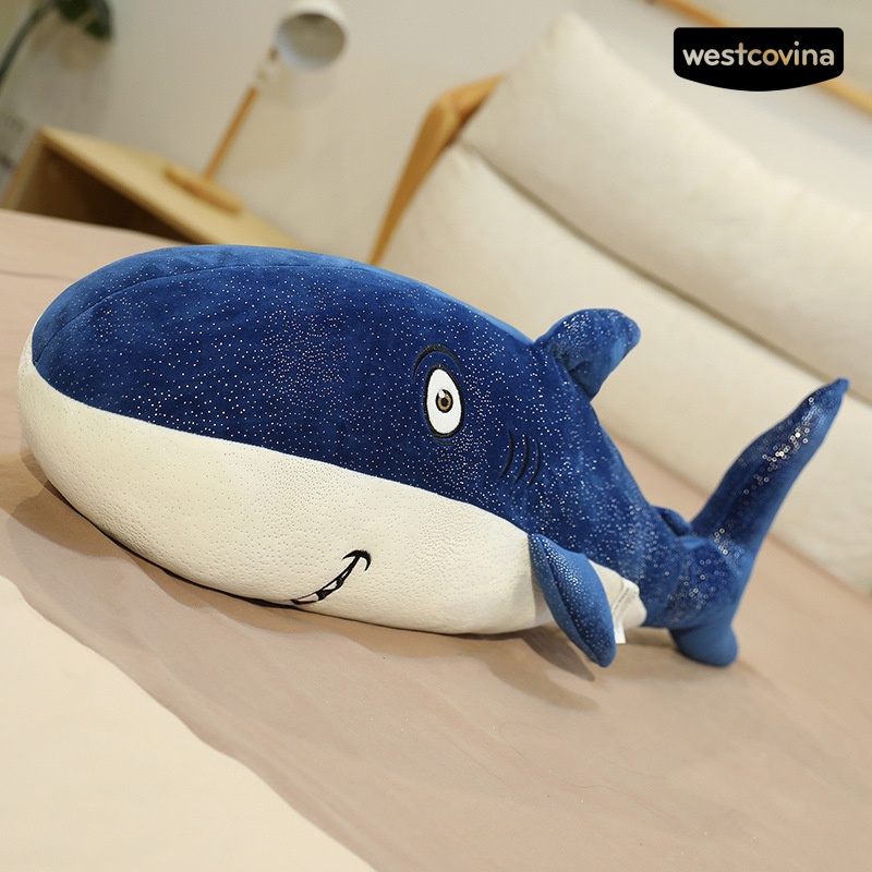 [Mới]❀Cá Voi Nhồi Bông Đồ Chơi Cỡ Lớn