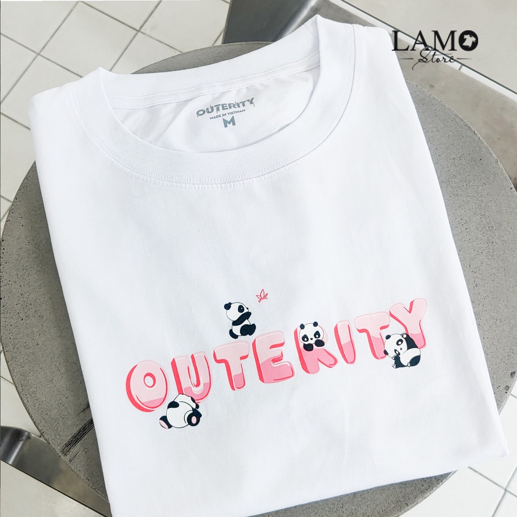 Áo Thun Panda Tee - Outerity -Lamo store-V24