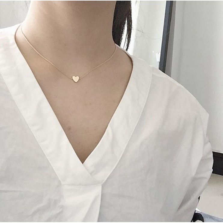 RẺ VÔ ĐỊCH  Dây chuyền trái tim xinh xắn dành cho nữ