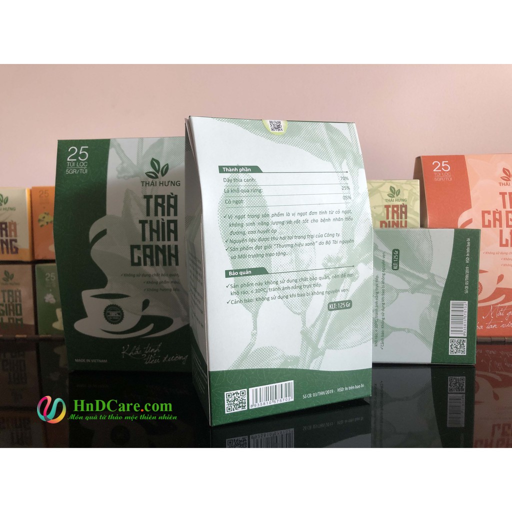 [CHÍNH HÃNG] Trà Thìa Canh Thái Hưng (trà thảo dược, 100% tự nhiên, dạng túi) - hỗ trợ điều trị bệnh tiểu đường | BigBuy360 - bigbuy360.vn