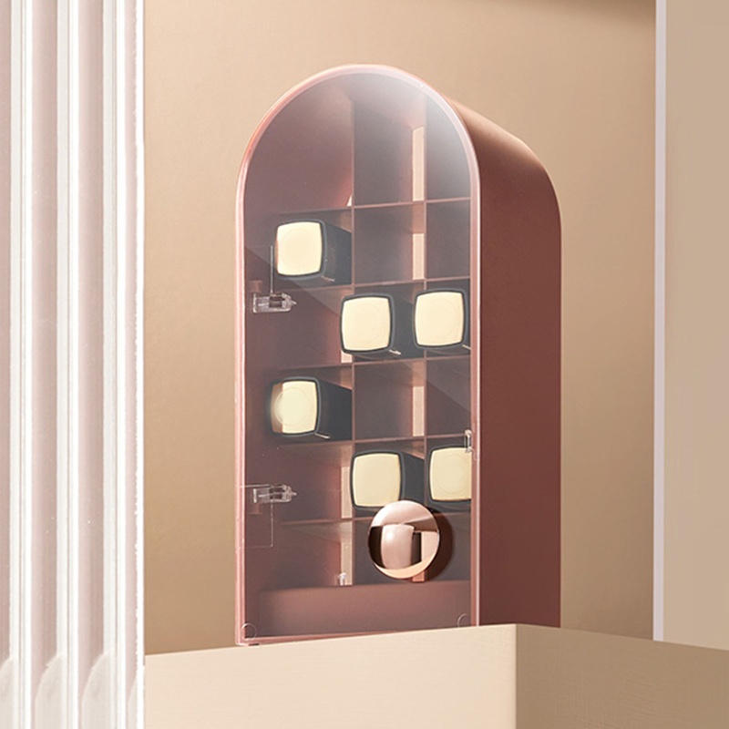 Giá Đỡ Son Môi 18 Ngăn Bằng Nhựa ABS Tiện Dụng