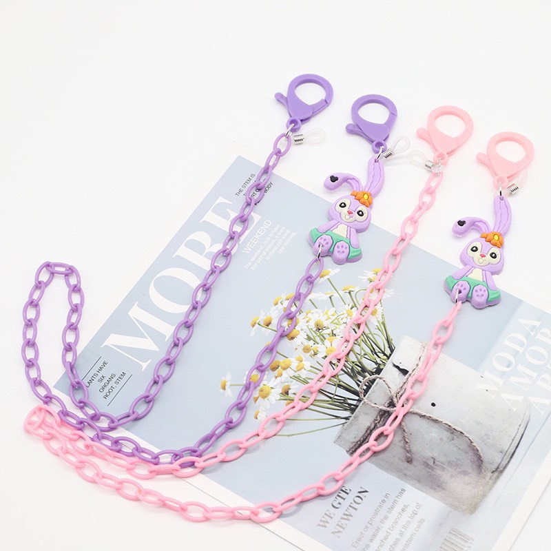 Set 5 Dây Đeo Khẩu Trang/Mắt Kính Họa Tiết Nhiều Màu Sắc Cho Bé Trai, Bé Gái (Giao Ngẫu Nhiên) - Jumping Beans Official