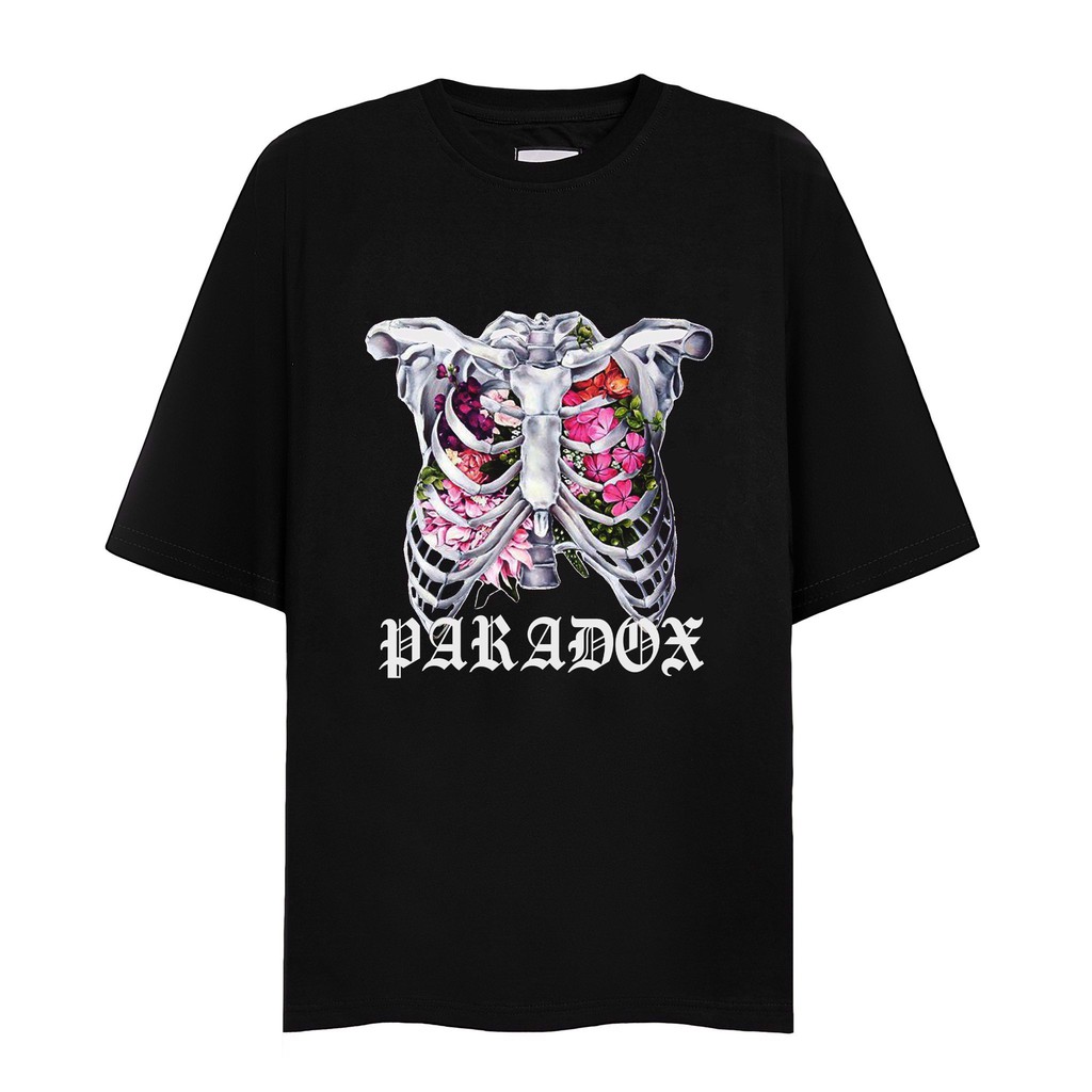Áo thun Paradox SPF basic ,RIB GARDEN TEE , form rộng tay lỡ unisex