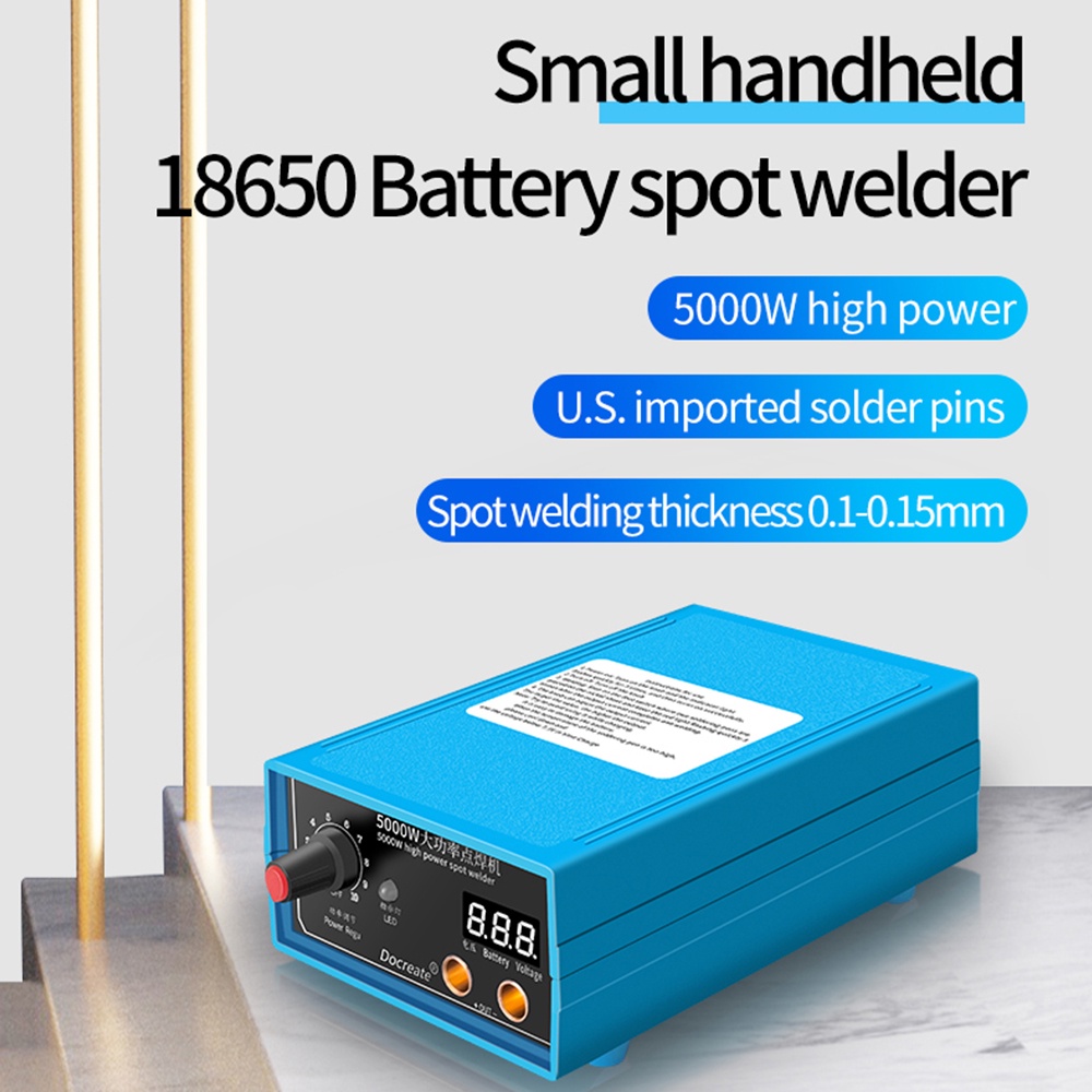 Máy hàn DIYMORE công suất cao 5000W pin 18650 4000mAh/ 60C tiện lợi