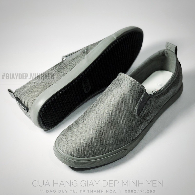 SLIP ON NAM LEYO - GIẦY LƯỜI VẢI NAM ĐẾ MỎNG SO1533